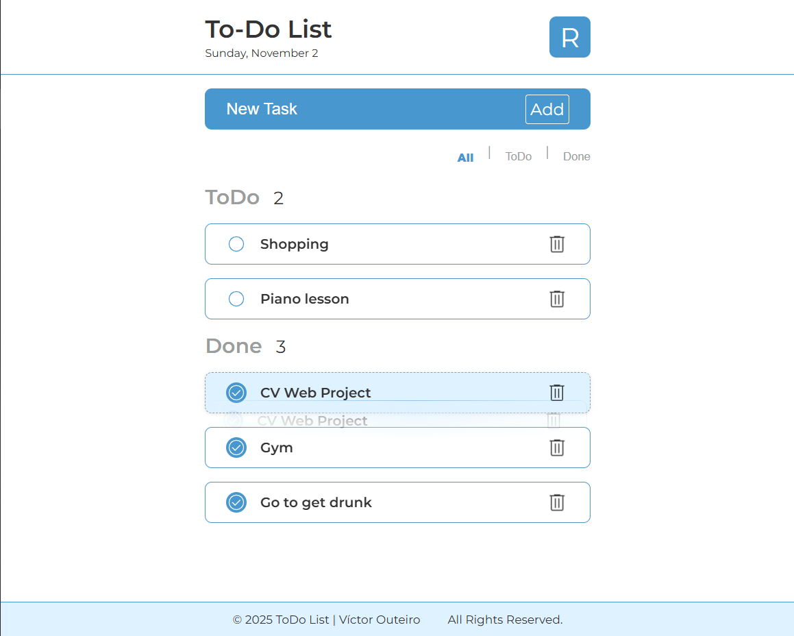 Captura del proyecto Salty